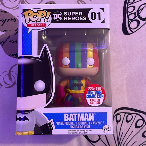 Other - POP HEROES 01 LIMITED EDITION 2016 BATMAN FIGURE